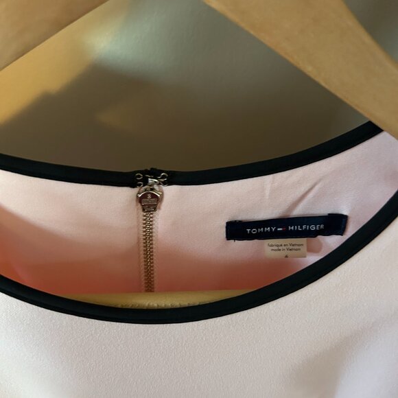 Tommy Hilfiger Pink Ruffle Sleeve Dress - Picture 2 of 3